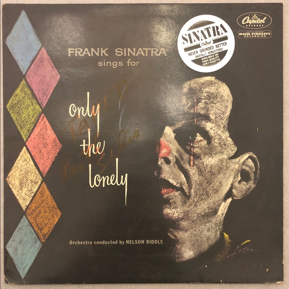 Frank Sinatra Only the Lonely Vinyl Lp Record Album